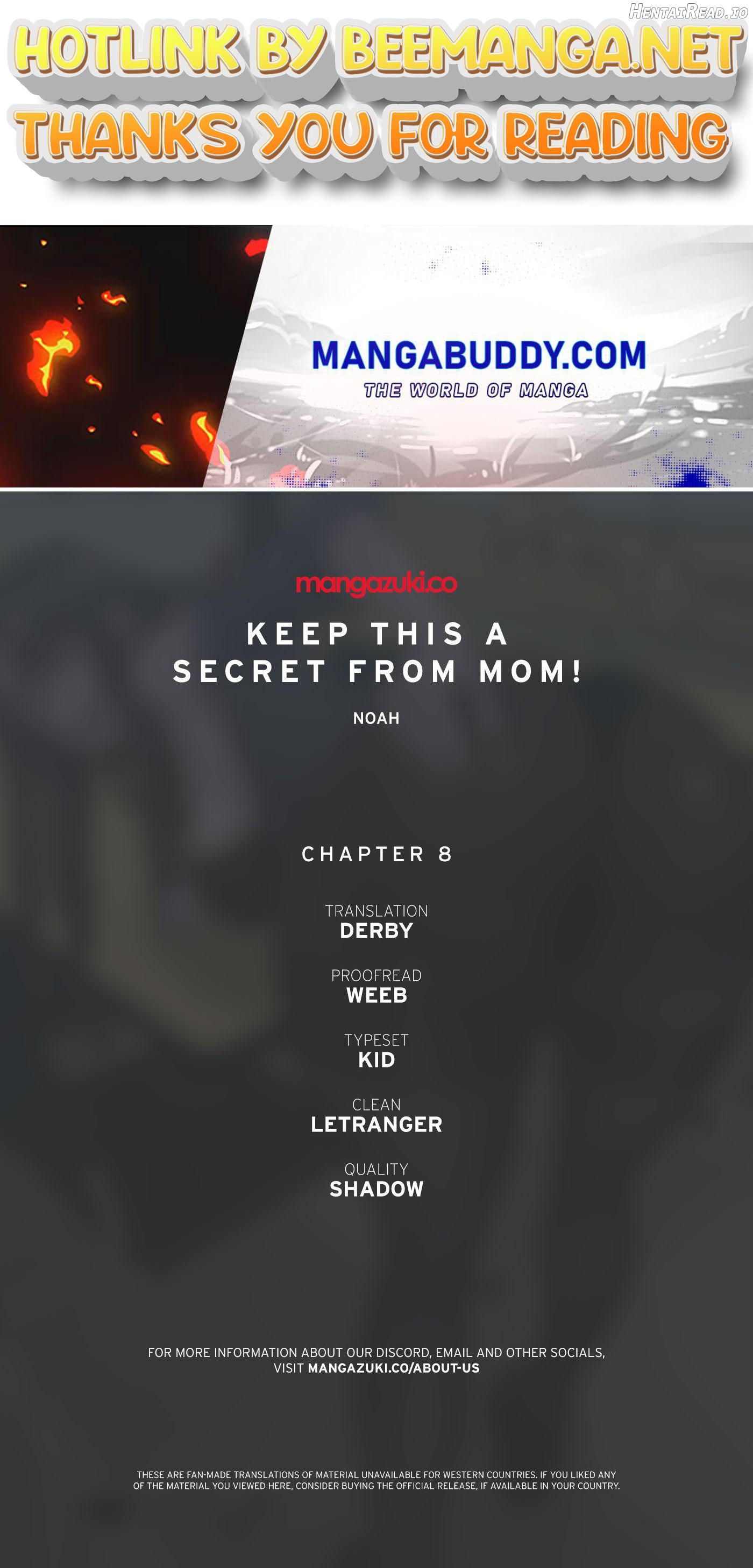 Keep This A Secret From Mom Chapter 8 - page 1