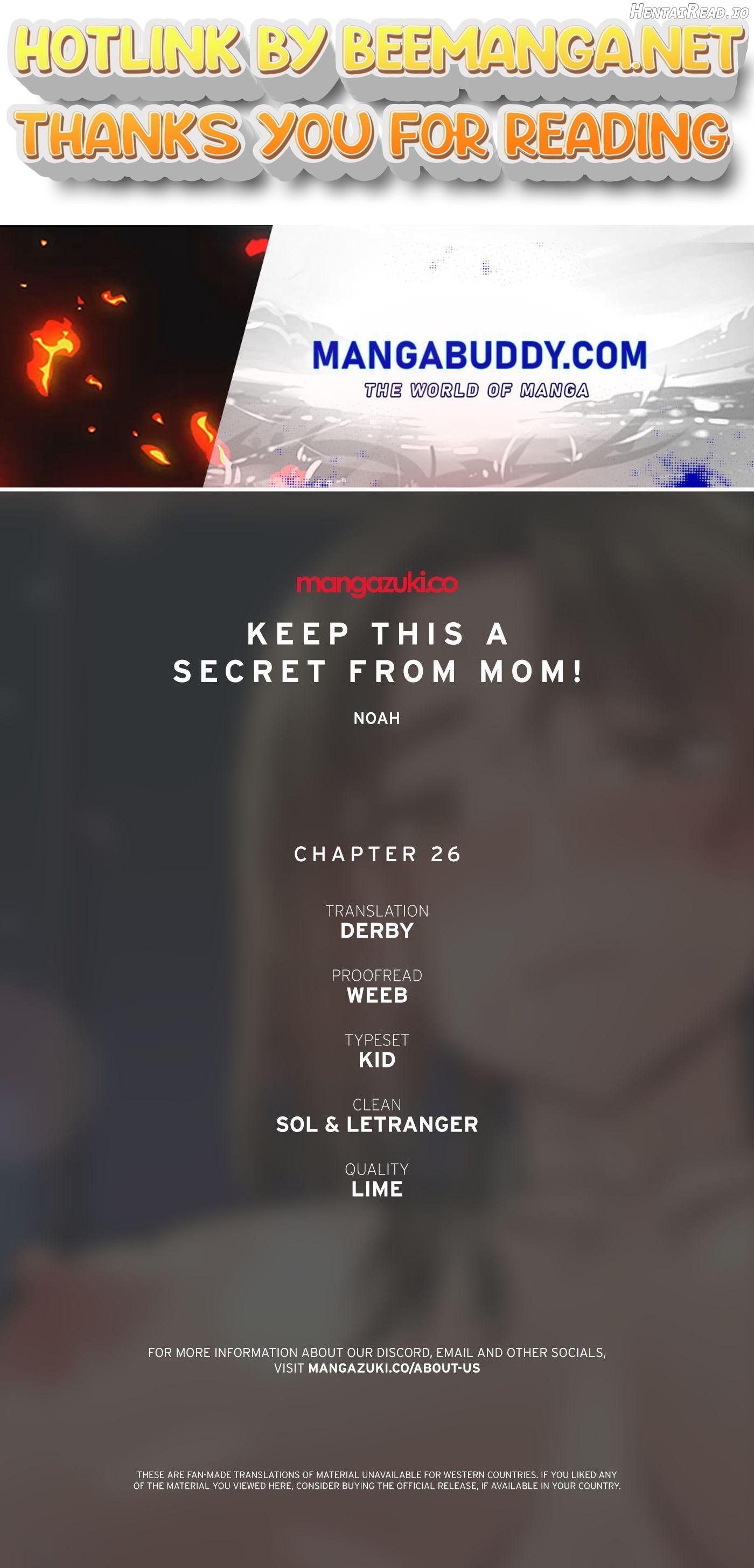 Keep This A Secret From Mom Chapter 26 - page 1