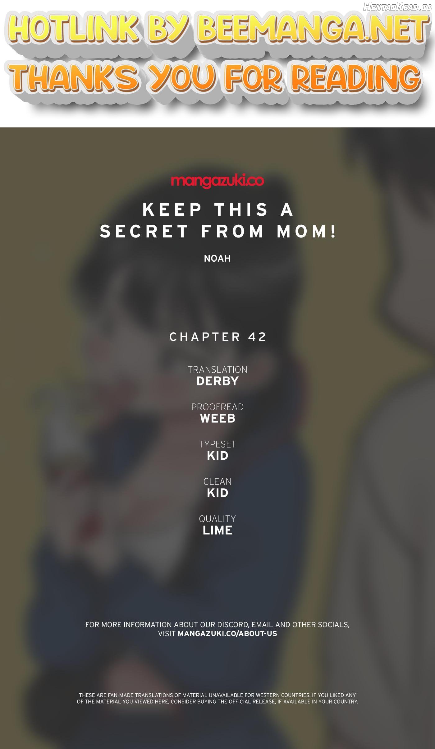 Keep This A Secret From Mom Chapter 42 - page 1