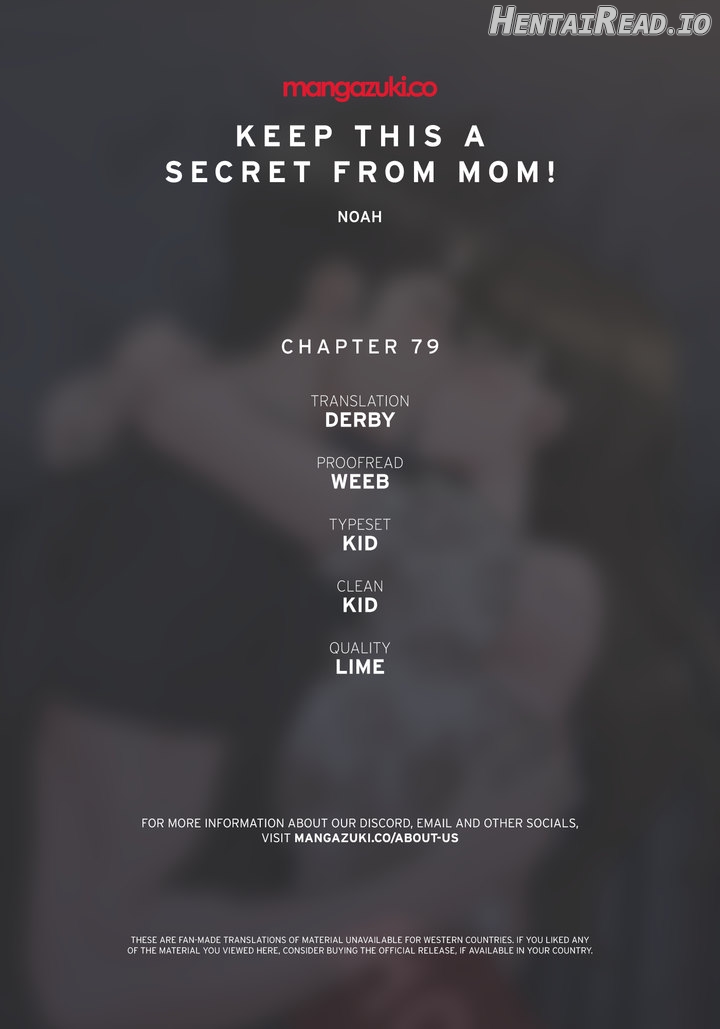 Keep This A Secret From Mom Chapter 79 - page 1