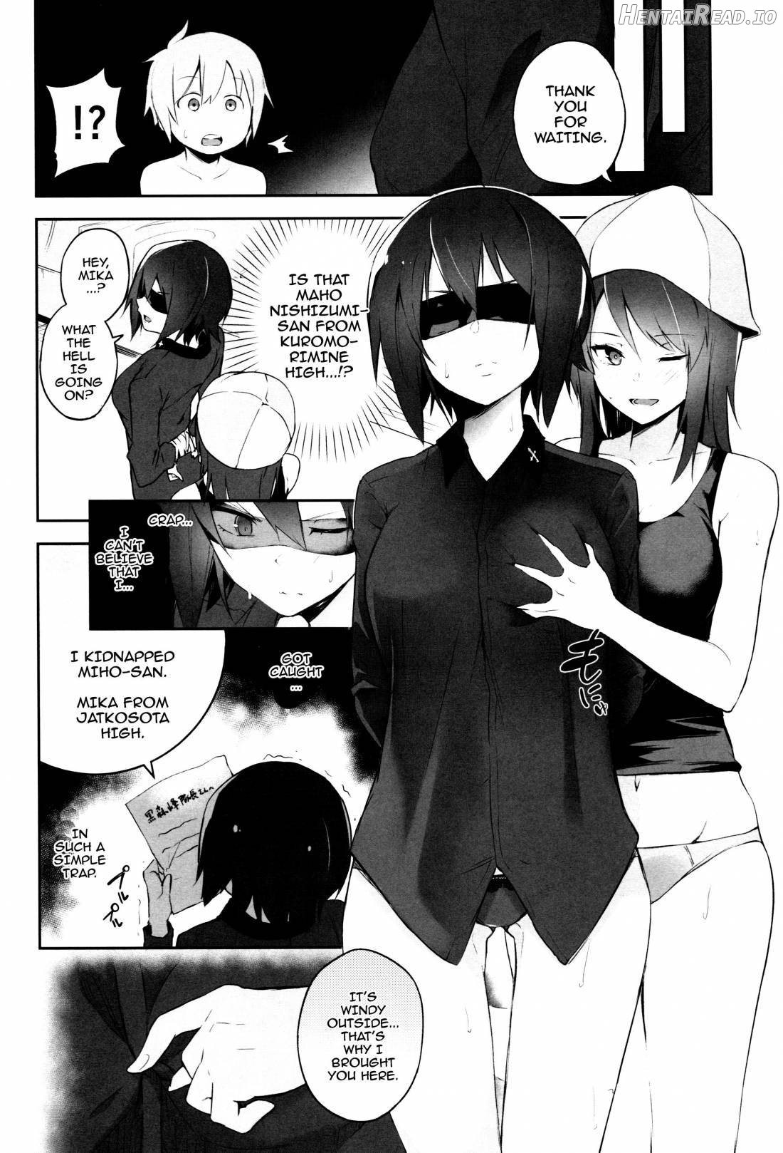 Maho Mika Onee-san to Midara na Senshadou Chapter 1 - page 6