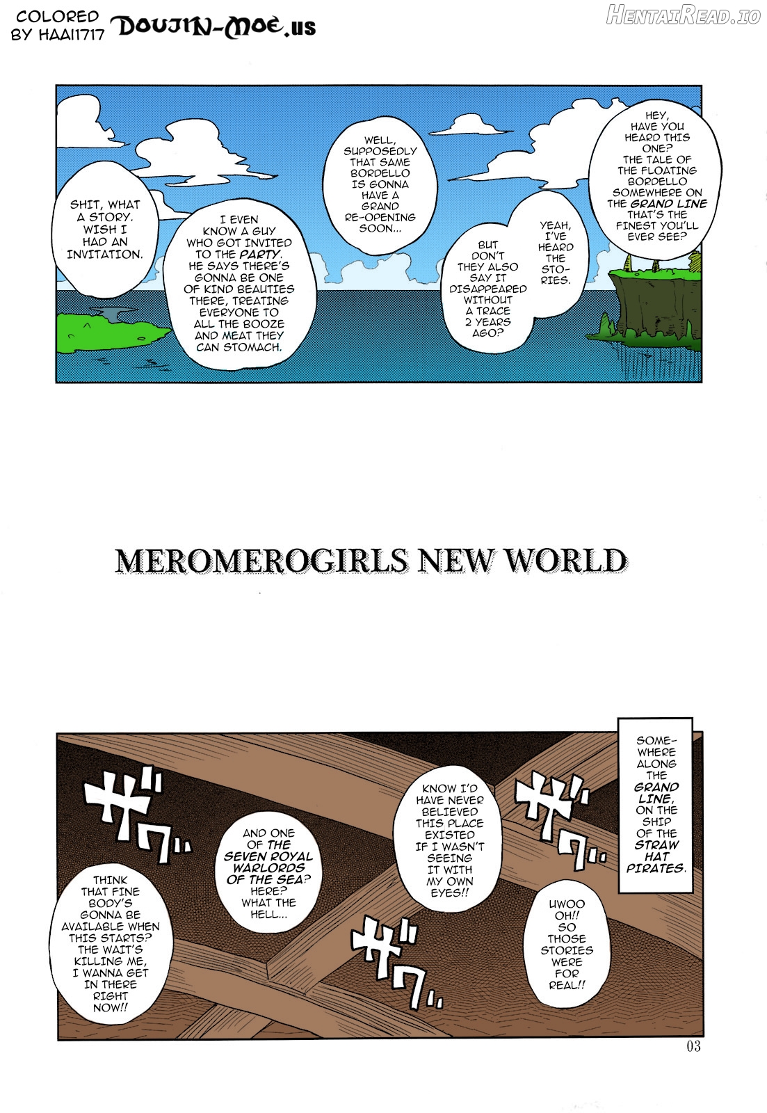 MEROMERO GIRLS NEW WORLD - Colorized Chapter 5 - page 2