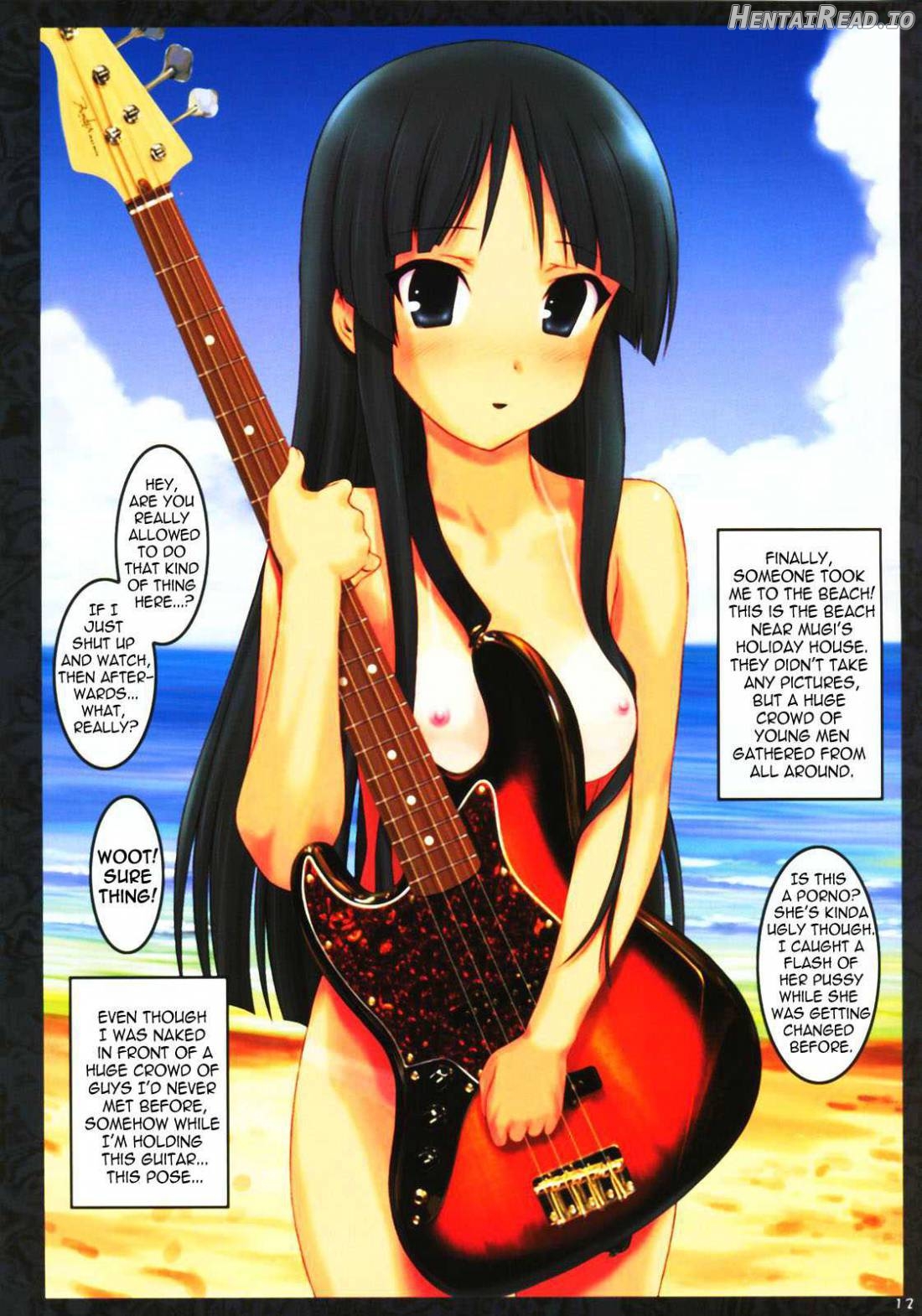 Ura K-ON!! Hentai Chapter 2 - page 12