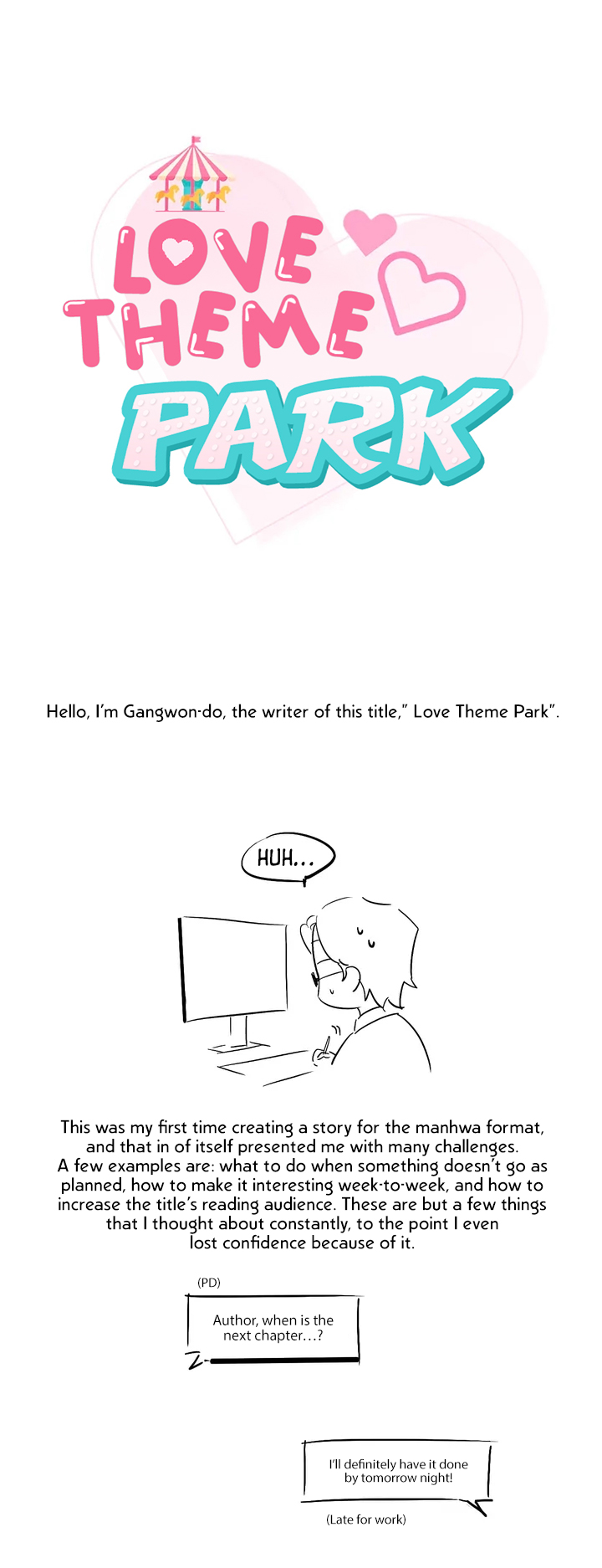 Love Theme Park Chapter 41.5 - page 2