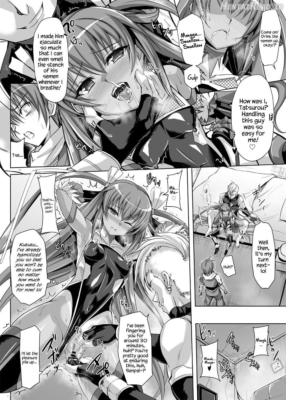 Boku no Kanojo wa Taimanin Case 2 Karakai-beta no Y Buta-chan Chapter 3 - page 14