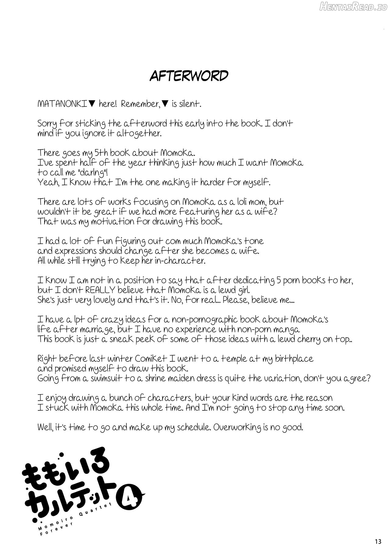 Momoiro Quartet 3 TRIbute Chapter 5 - page 12