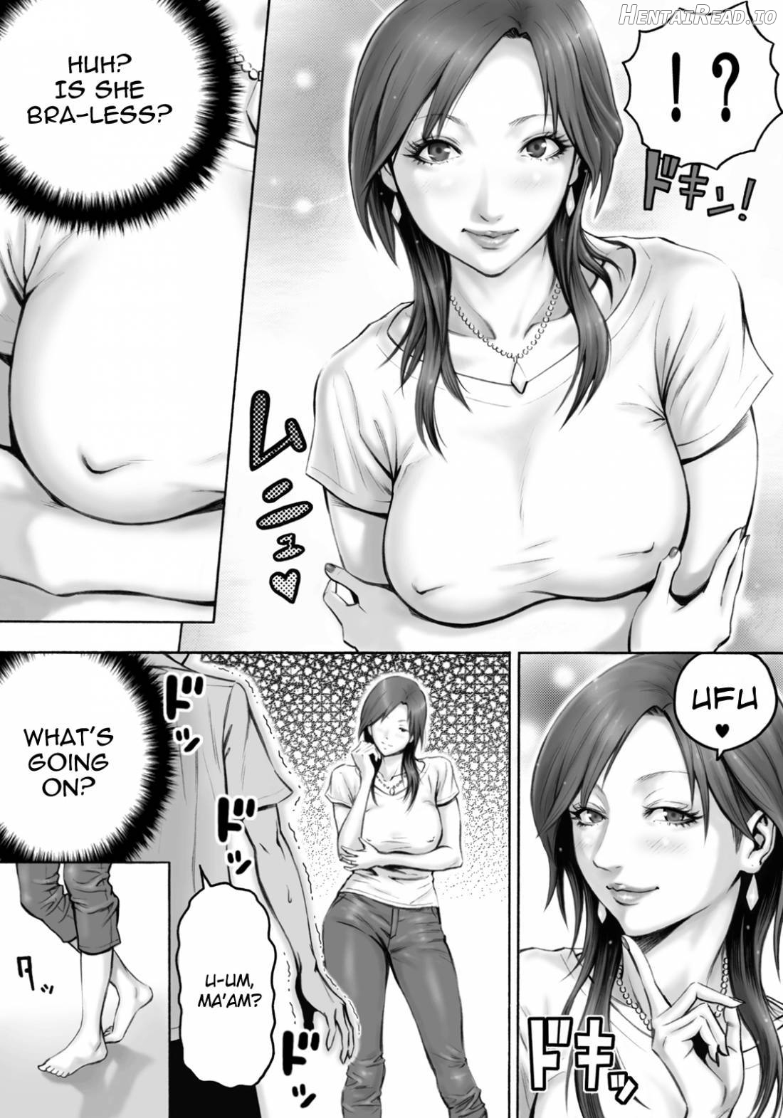 Akogare no Kinjo no Oba-san ni Nengan no Tanetsuke Chapter 1 - page 8