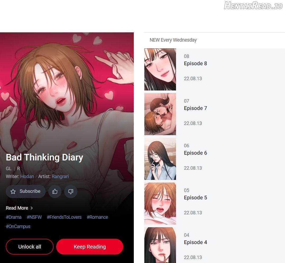 Bad Thinking Diary Chapter 17 - page 71