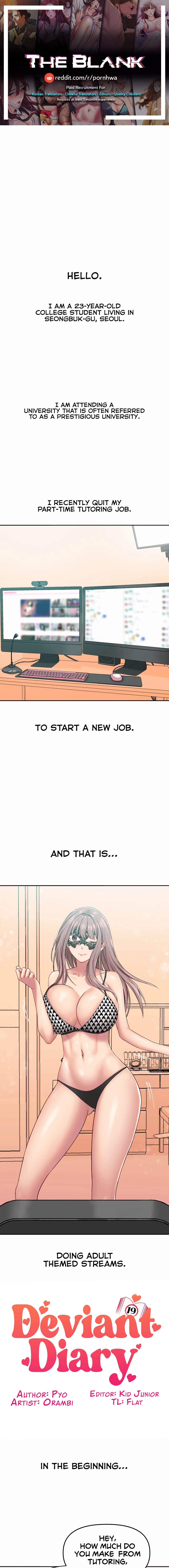 Deviant Diary Chapter 17 - page 1