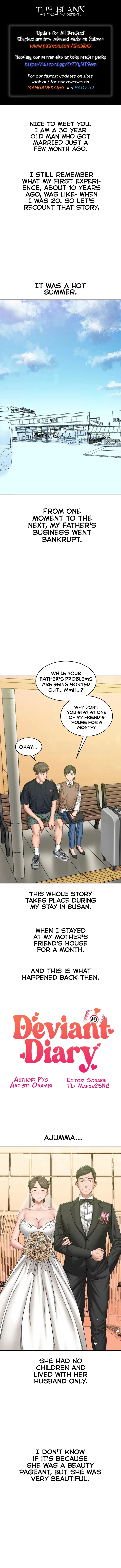 Deviant Diary Chapter 1 - page 1