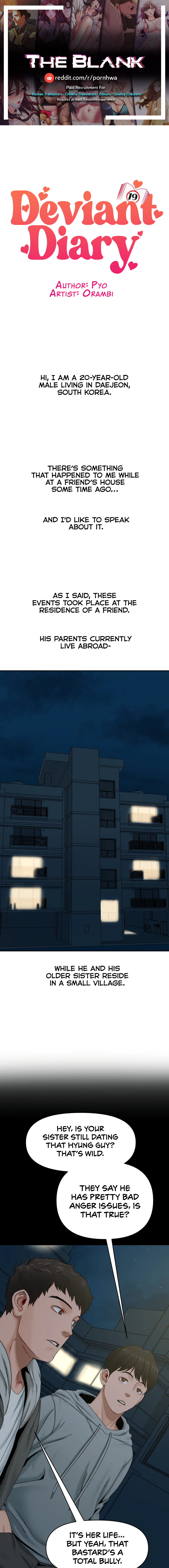 Deviant Diary Chapter 28 - page 1