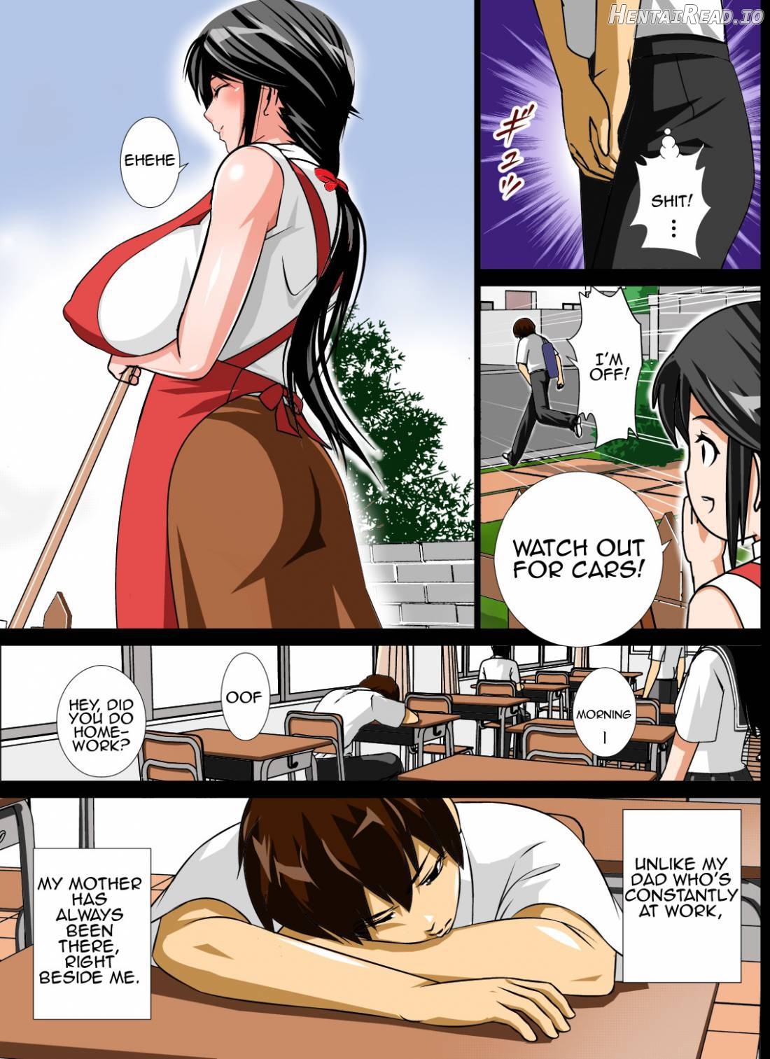 Renbo Seikatsu ~ Mama no Bakunyuu wa Boku no Mono Chapter 1 - page 4