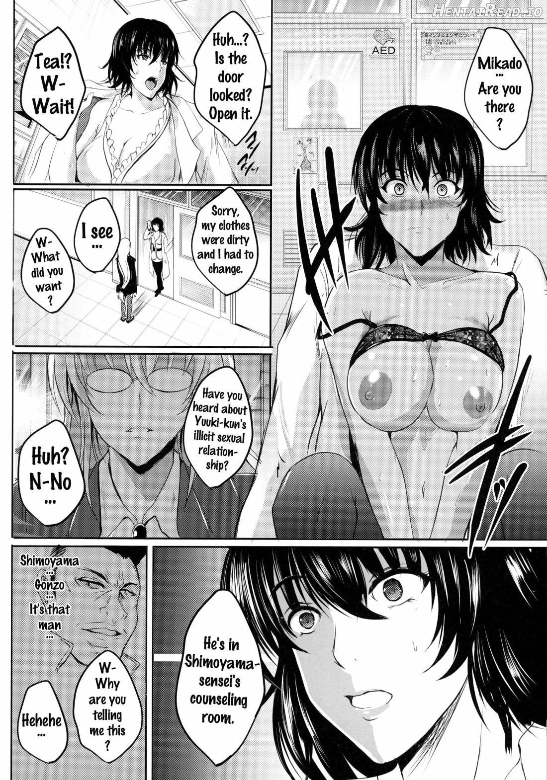 Netorare x VR ~Bakunyuu Hoken Kyoushi o Ninshin Chakushou!~ Chapter 1 - page 19