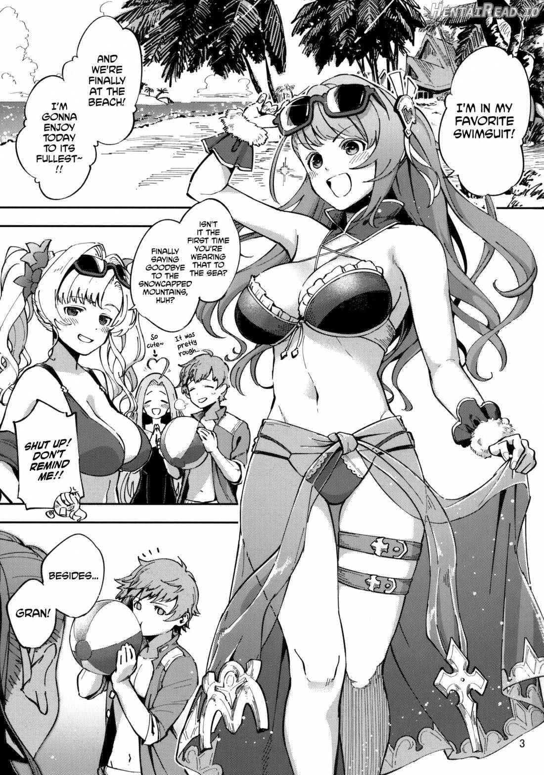 Bea ga Mizugi ni Kigaetara Chapter 1 - page 2