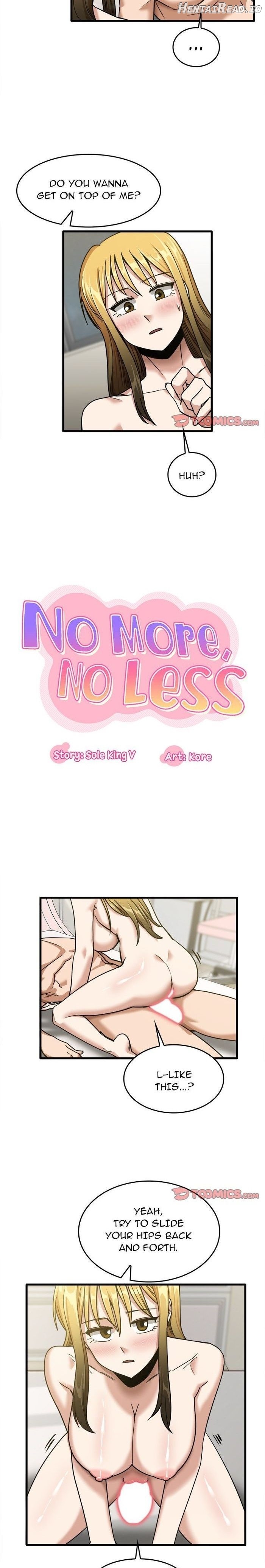 No More, No Less Chapter 11 - page 3