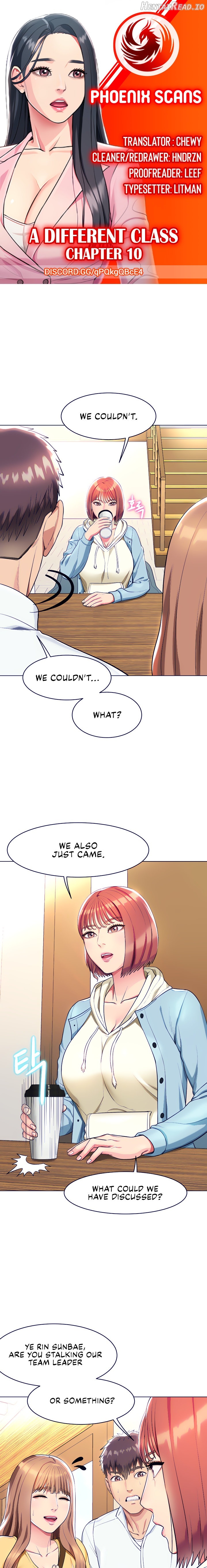 A Different Class Chapter 10 - page 1