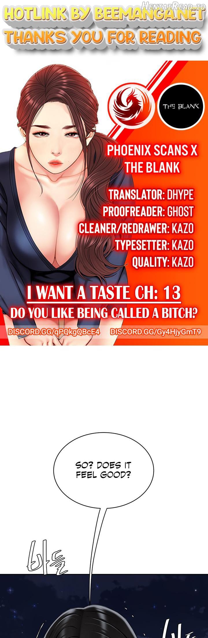 I Want A Taste Chapter 13 - page 1