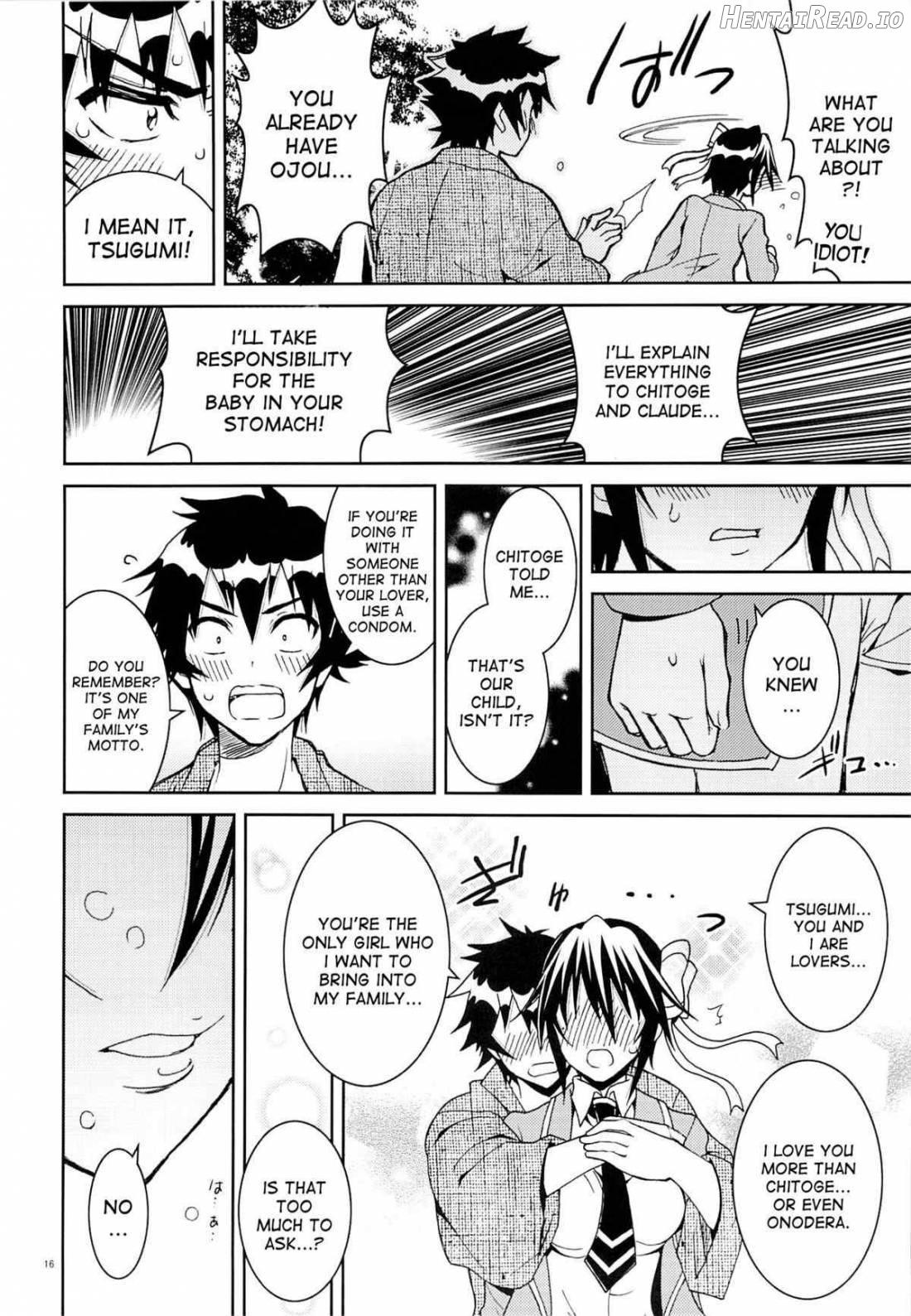 Nisenisekoi Hentai Chapter 7 - page 13