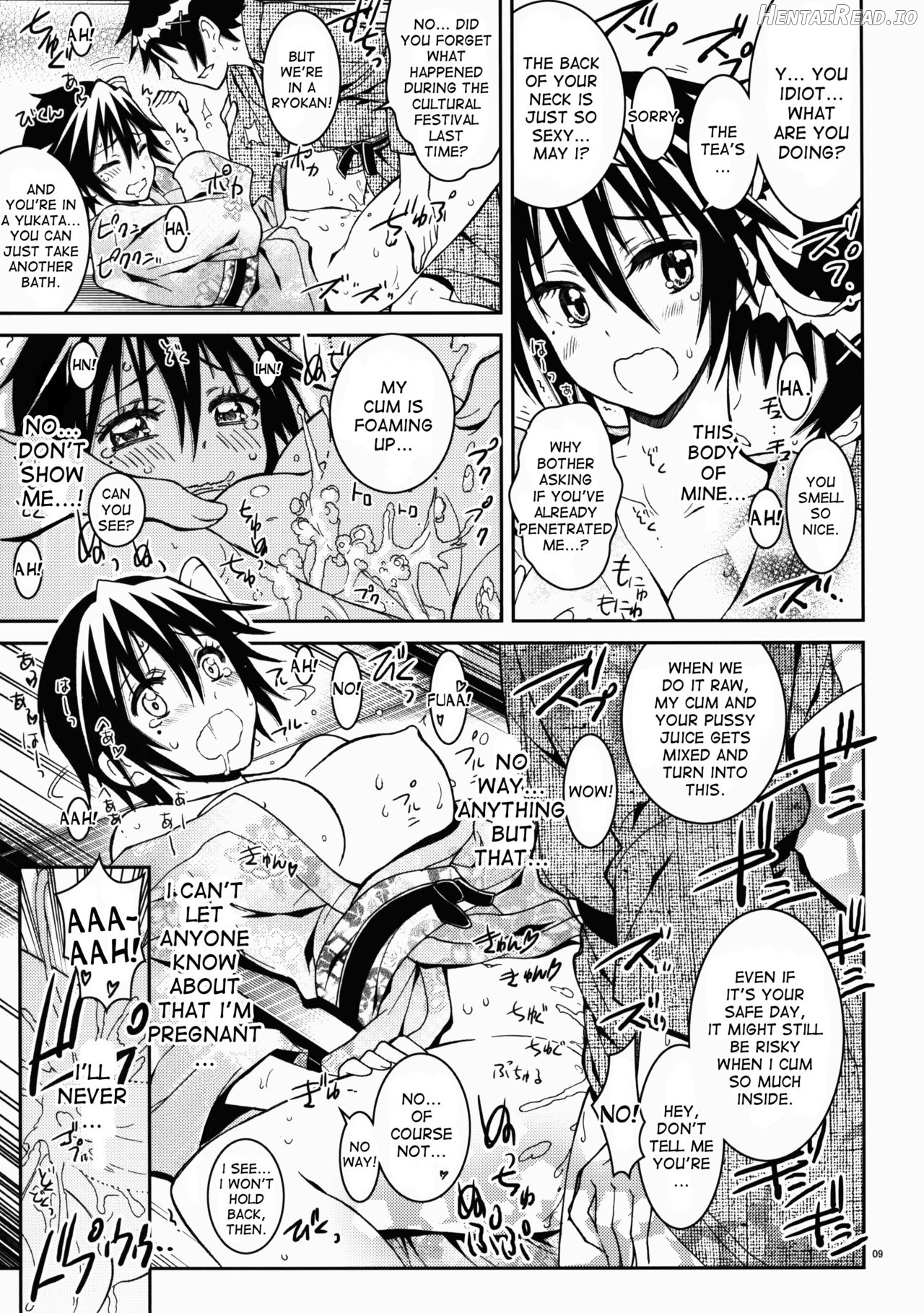 Nisenisekoi Hentai Chapter 8 - page 8