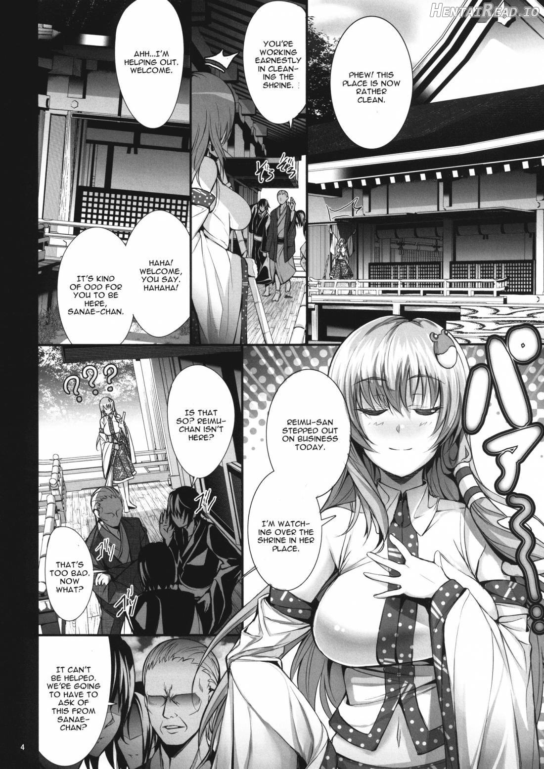 Sanae-shiki Miko no Oshigoto Chapter 1 - page 4
