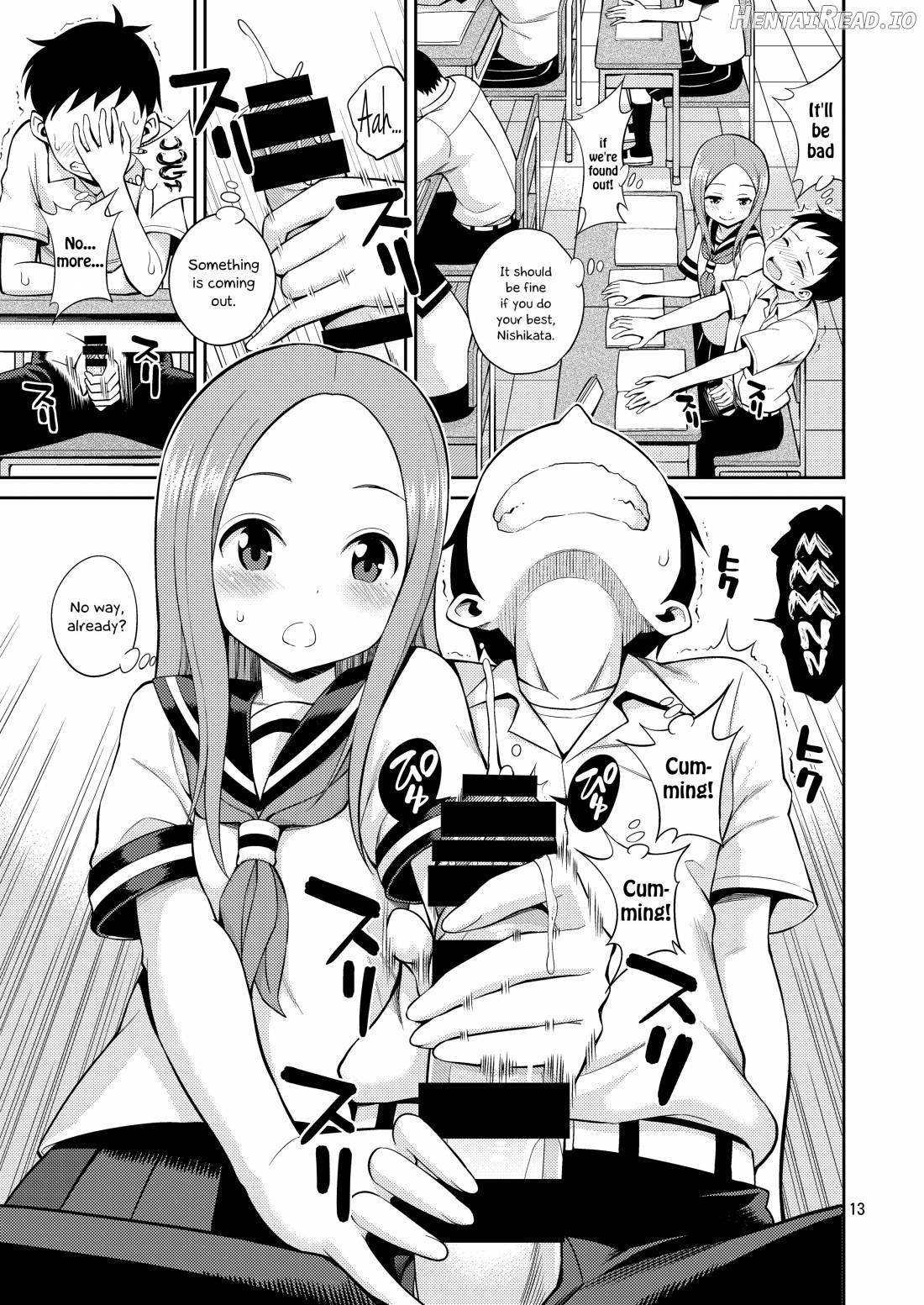 Ijikuri Jouzu no Takagi-san Chapter 1 - page 10