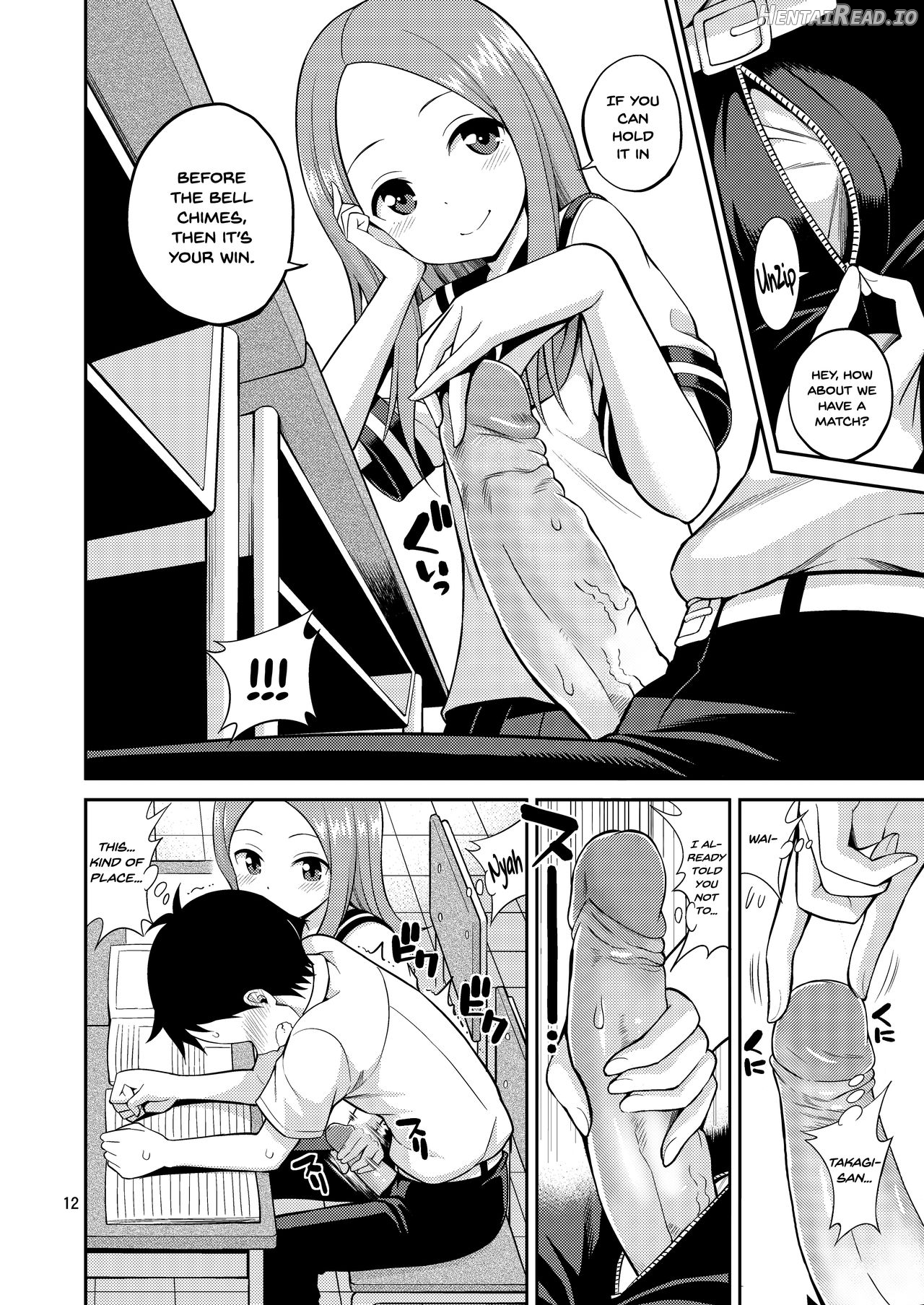 Ijikuri Jouzu no Takagi-san Chapter 2 - page 10