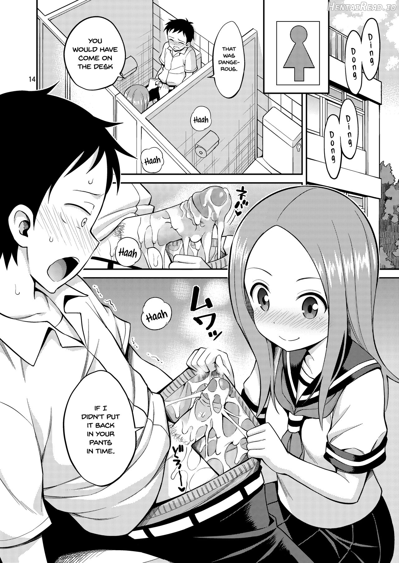 Ijikuri Jouzu no Takagi-san Chapter 2 - page 12