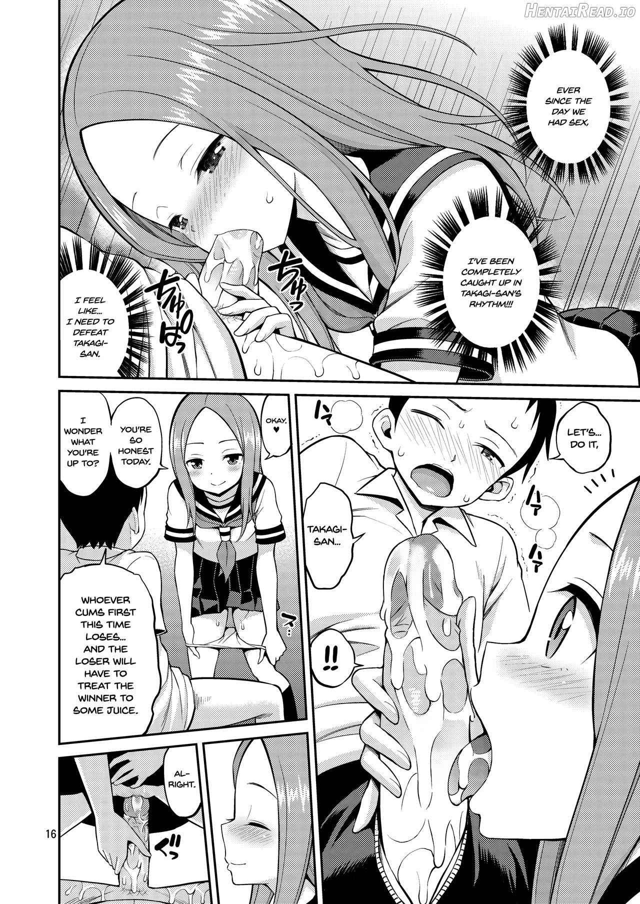 Ijikuri Jouzu no Takagi-san Chapter 2 - page 14