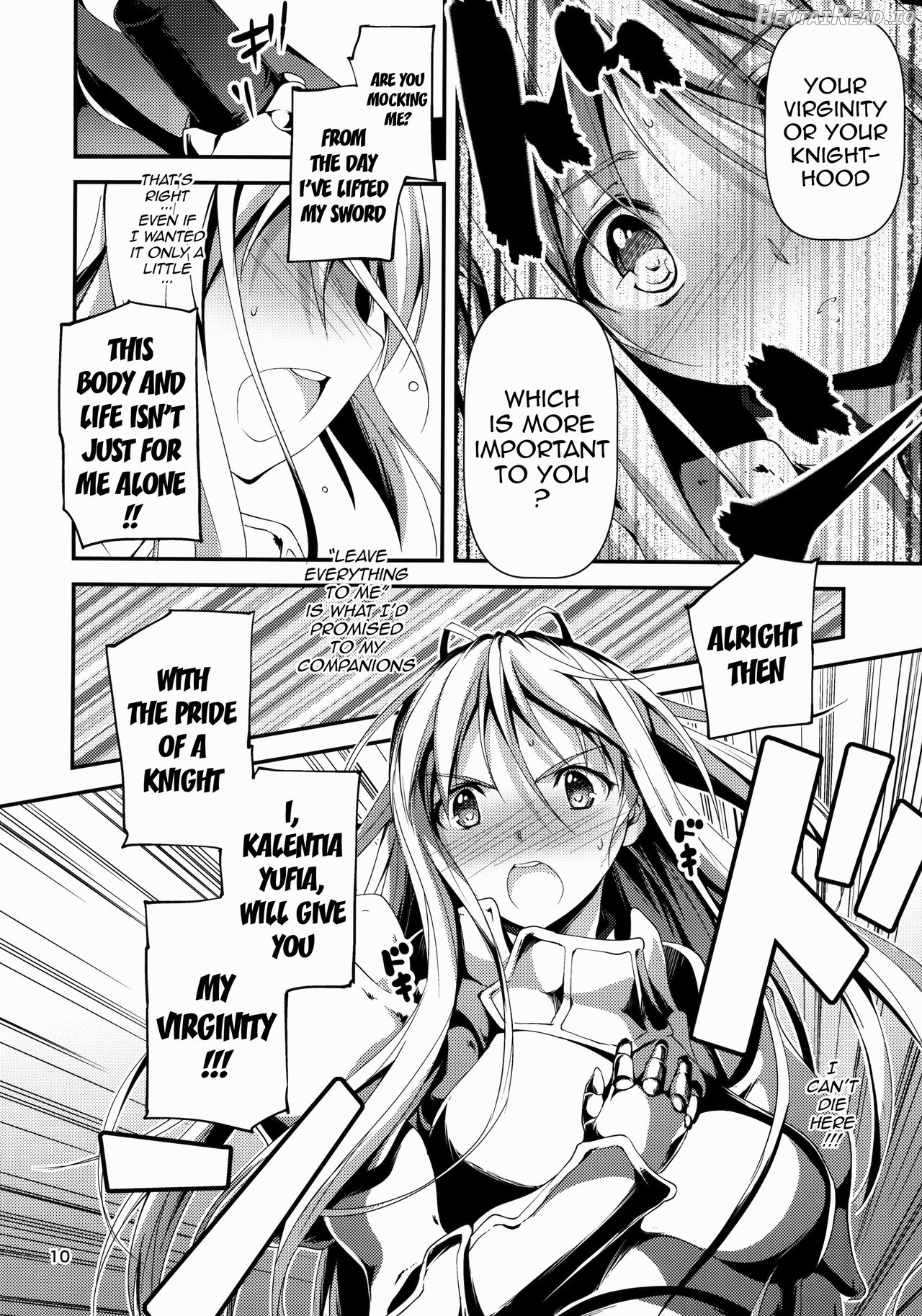 Kuro no Ryman to Yousei Hime Elnise Chapter 1 - page 10