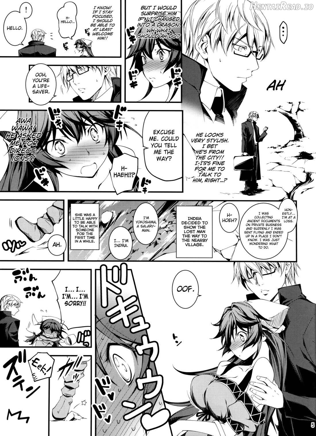 Kuro no Ryman to Yousei Hime Elnise Chapter 3 - page 4