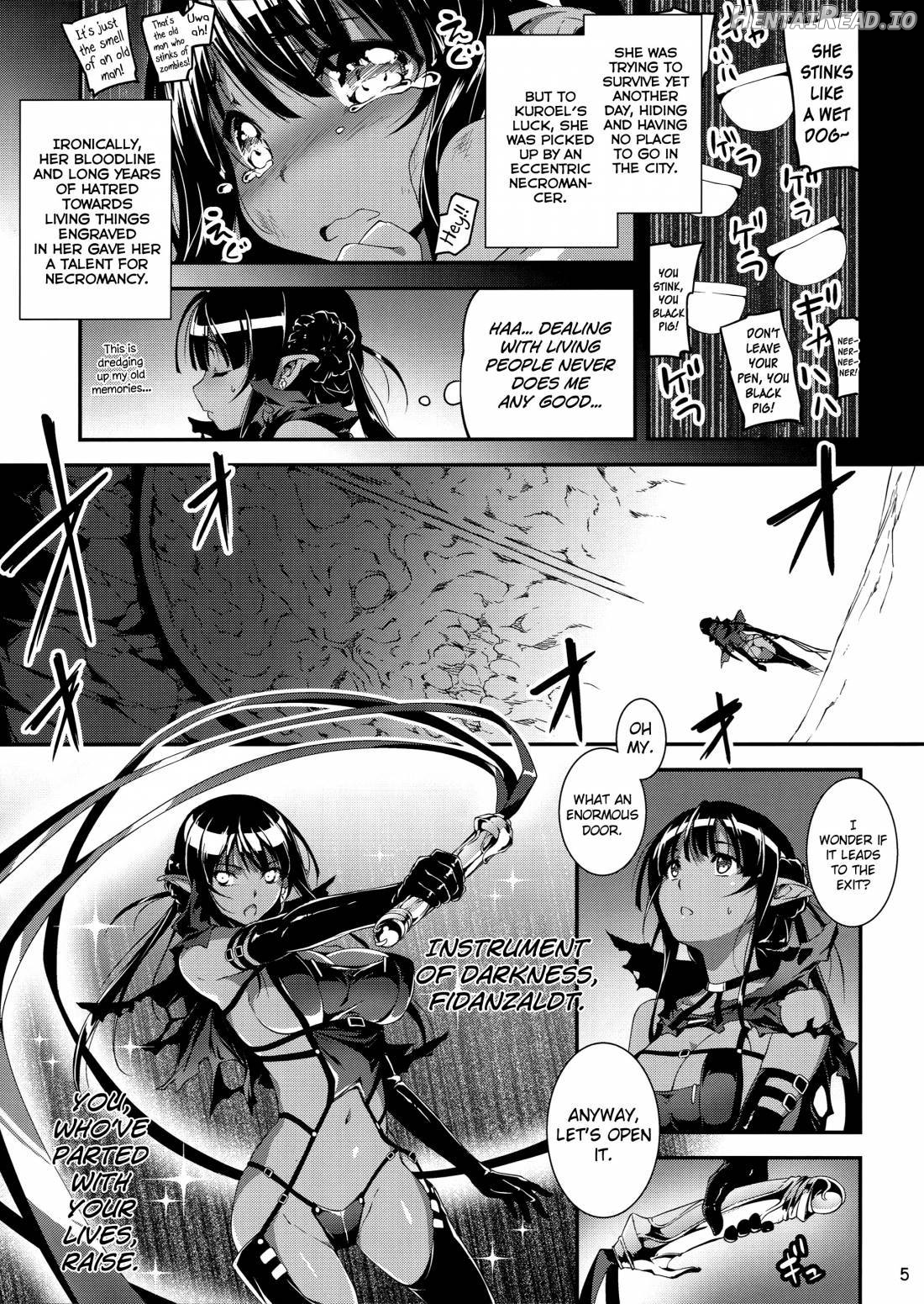 Kuro no Ryman to Yousei Hime Elnise Chapter 4 - page 4