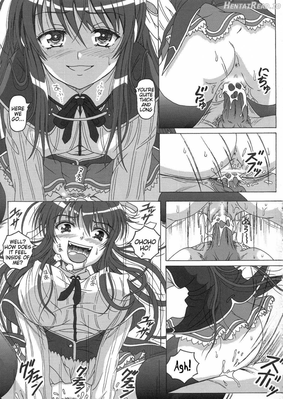 Seinen hana to ribon 57.5 Paisukūru DxD Chapter 1 - page 10