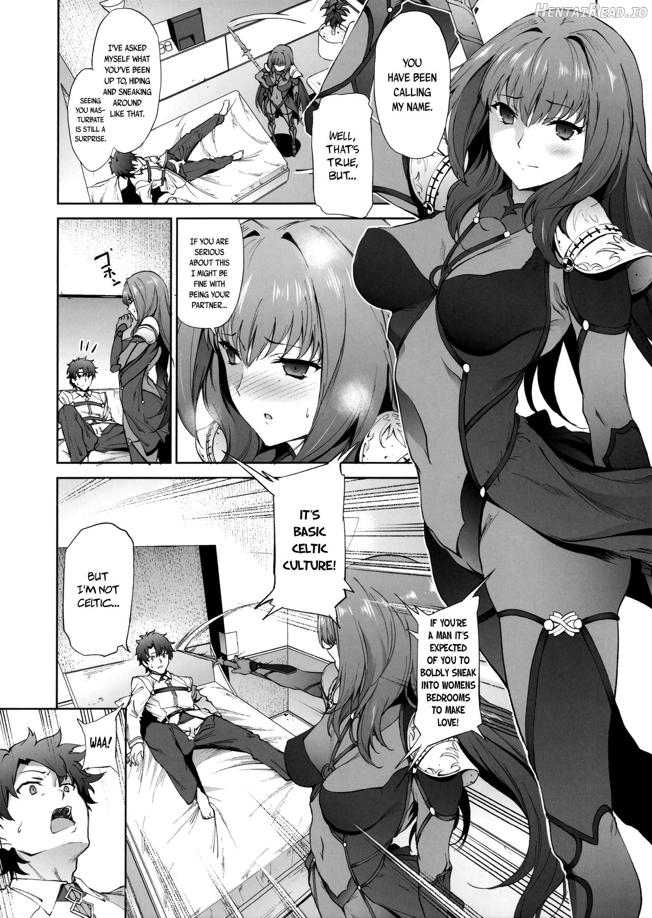 Scathach-shishou ni Okasareru Hon 2 Chapter 1 - page 4