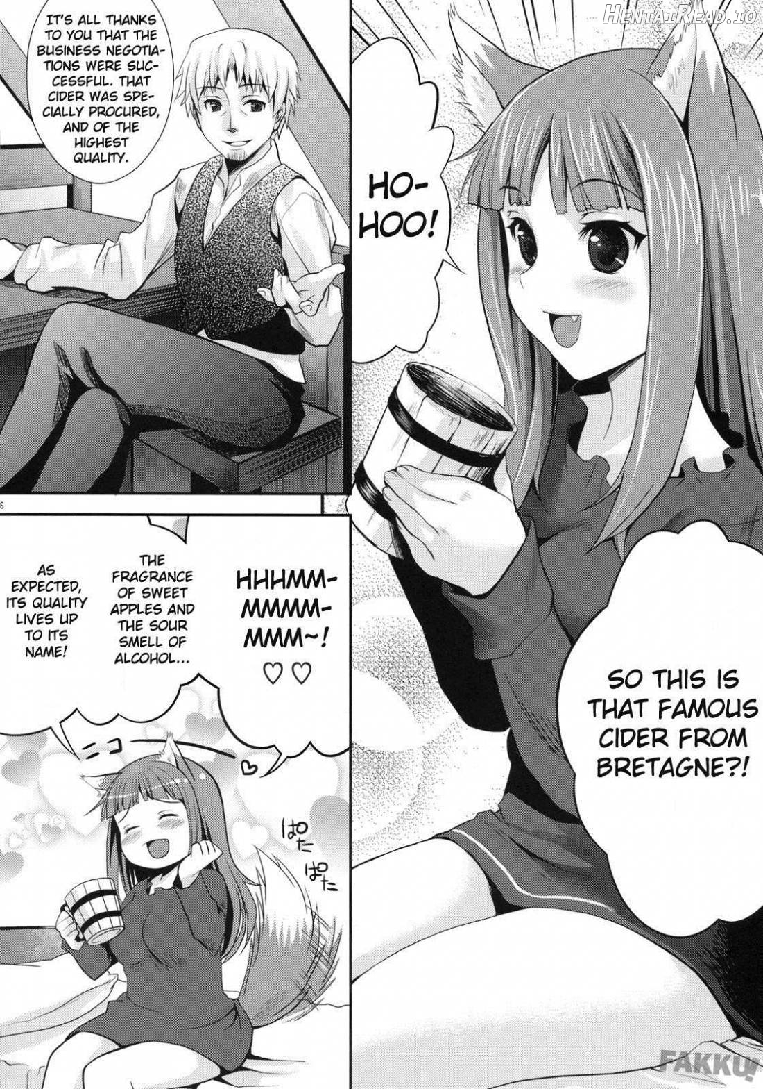 Ookami to Mitsu Ringo Chapter 1 - page 4