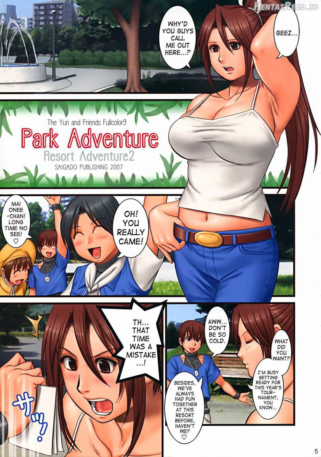THE YURI&FRIENDS FULLCOLOR 7 Chapter 6 - page 3