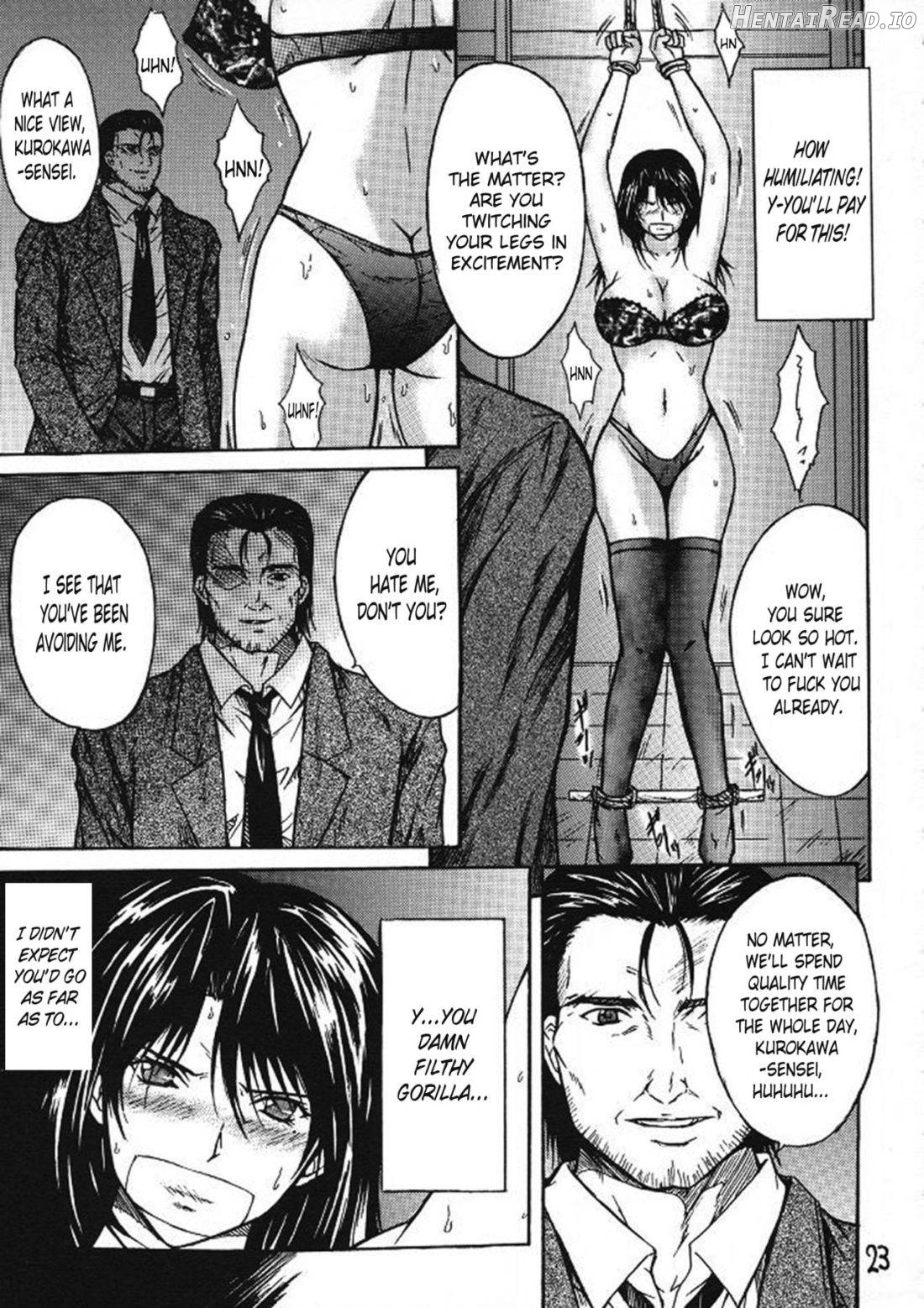 Ryoujoku Rensa 04 Chapter 2 - page 22