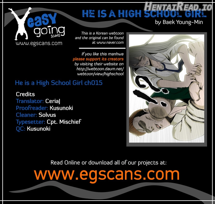 He Is a High-school Girl Chapter 15 - page 1