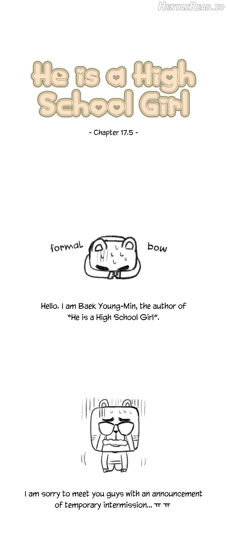 He Is a High-school Girl Chapter 17.5 - page 2