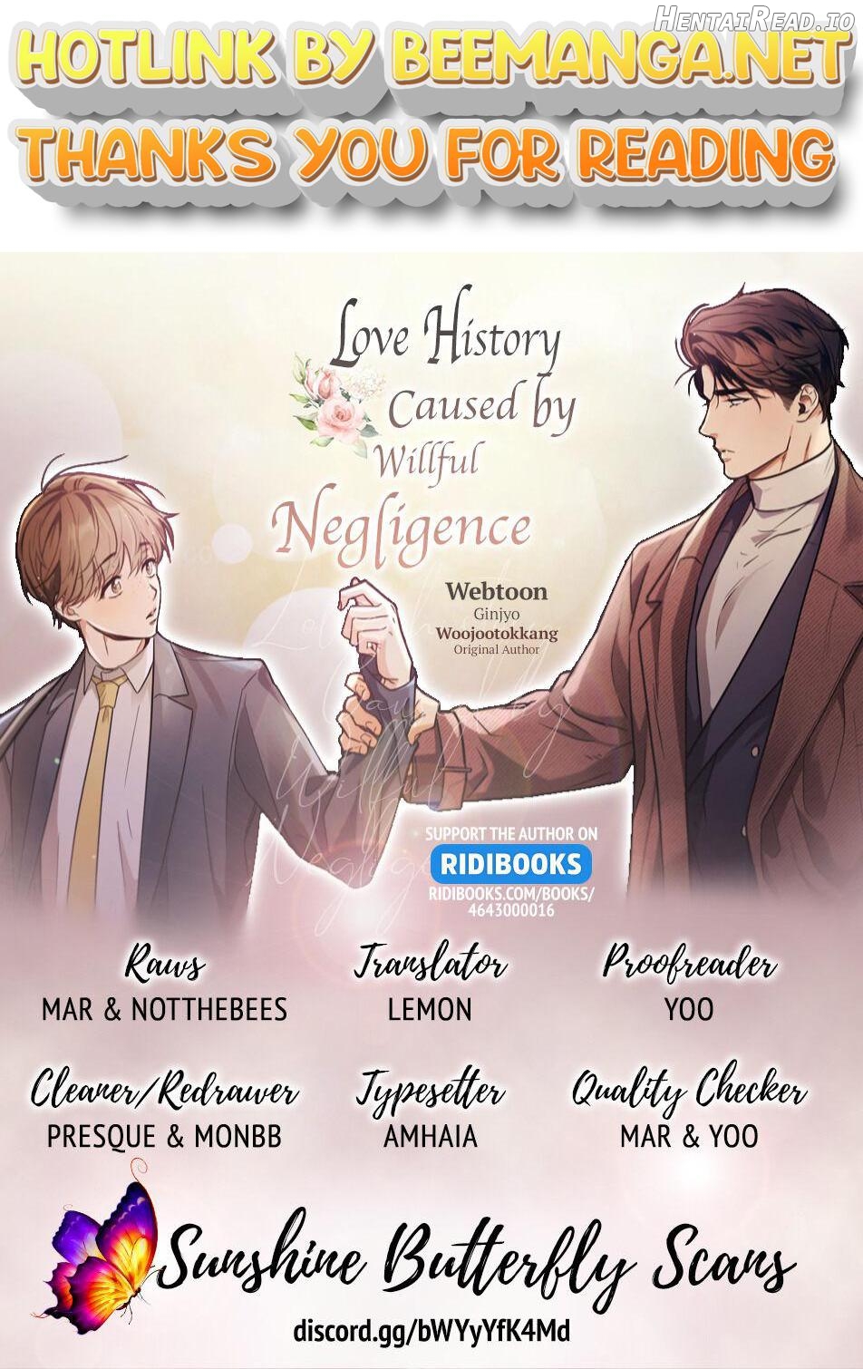 Love History Caused by Willful Negligence Chapter 19 - page 1