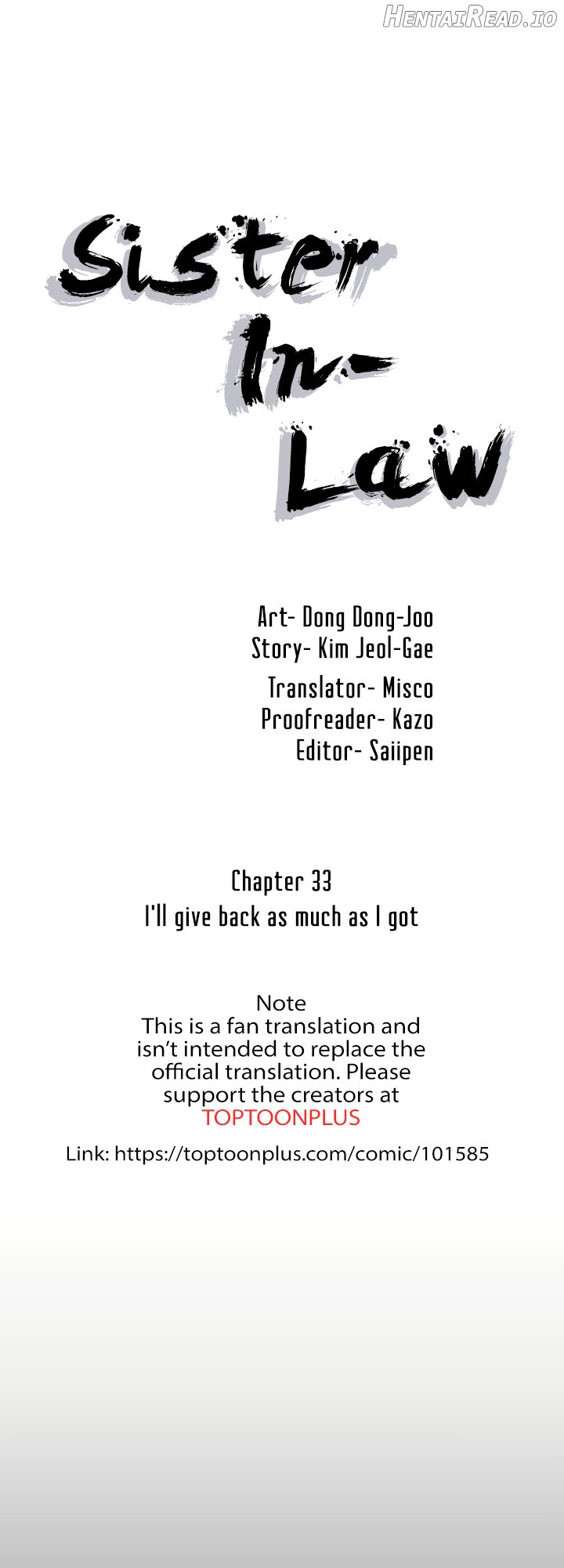 Sister-in-Law (Kim Jeol-Gae) Chapter 33 - page 3