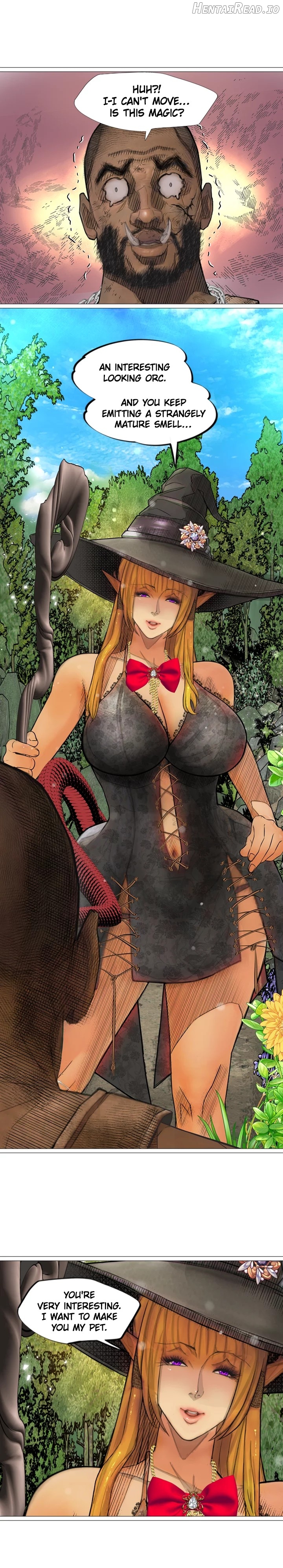 The DARK ELF QUEEN and the SLAVE ORC Chapter 18 - page 2