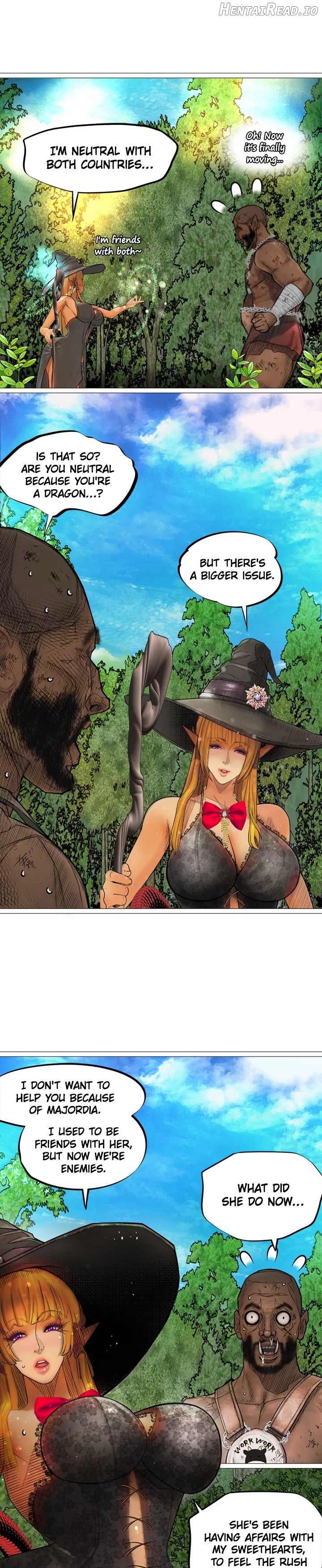 The DARK ELF QUEEN and the SLAVE ORC Chapter 18 - page 5
