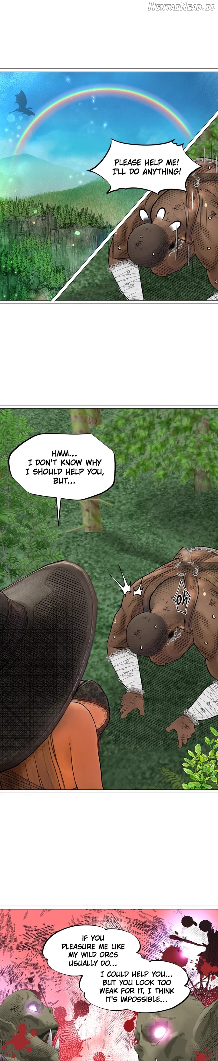 The DARK ELF QUEEN and the SLAVE ORC Chapter 18 - page 7