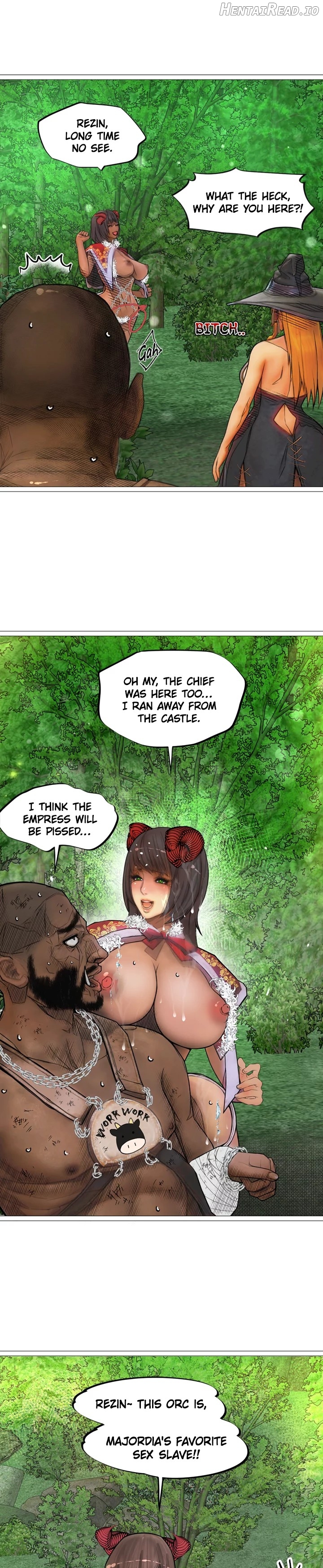 The DARK ELF QUEEN and the SLAVE ORC Chapter 18 - page 9