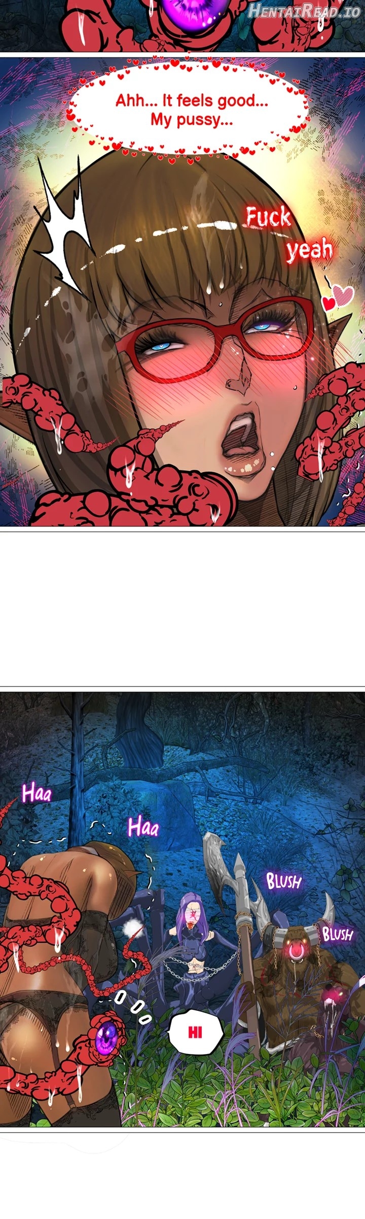 The DARK ELF QUEEN and the SLAVE ORC Chapter 21 - page 24