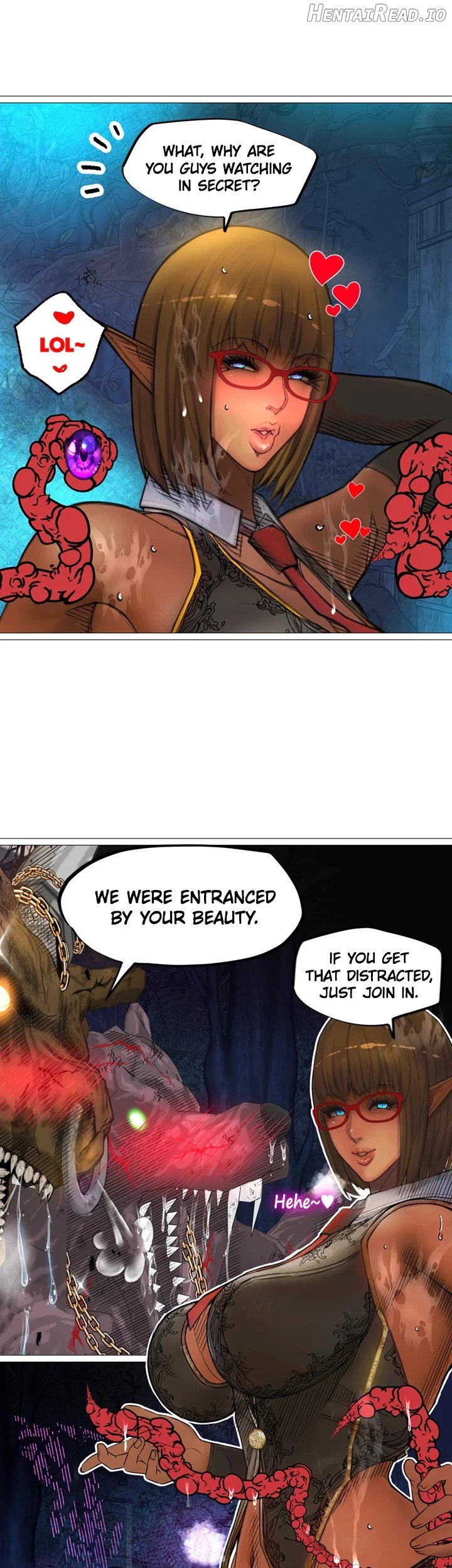 The DARK ELF QUEEN and the SLAVE ORC Chapter 21 - page 25