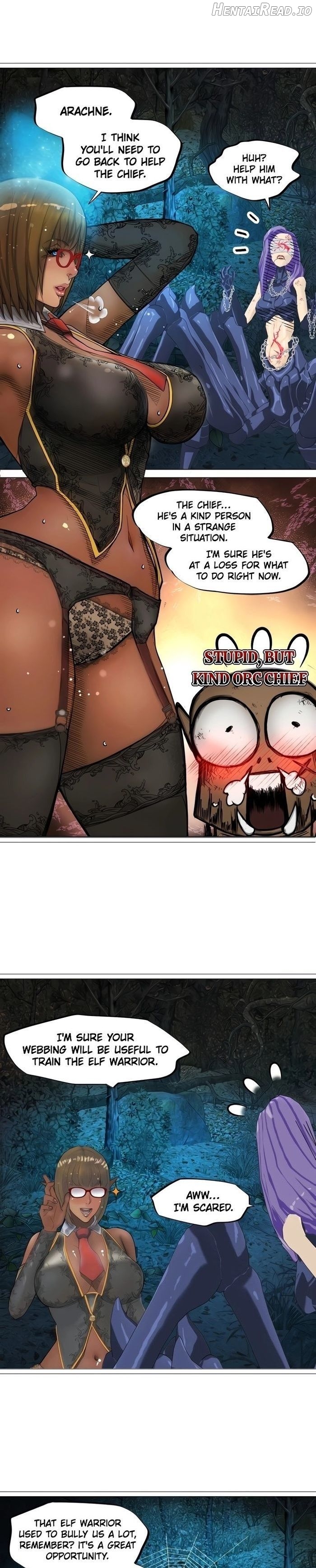 The DARK ELF QUEEN and the SLAVE ORC Chapter 22 - page 1