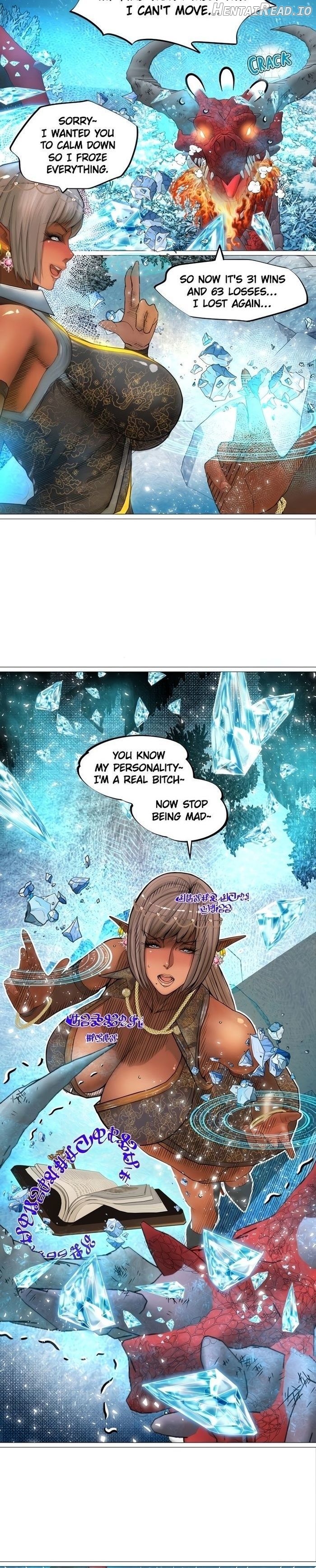 The DARK ELF QUEEN and the SLAVE ORC Chapter 22 - page 6