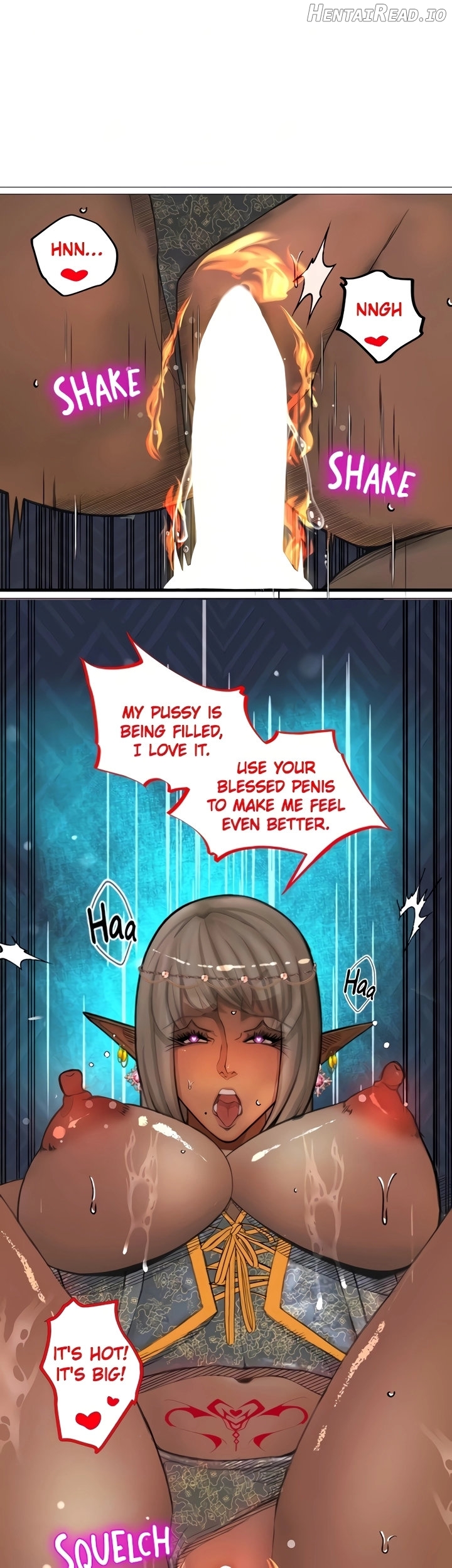 The DARK ELF QUEEN and the SLAVE ORC Chapter 24 - page 15