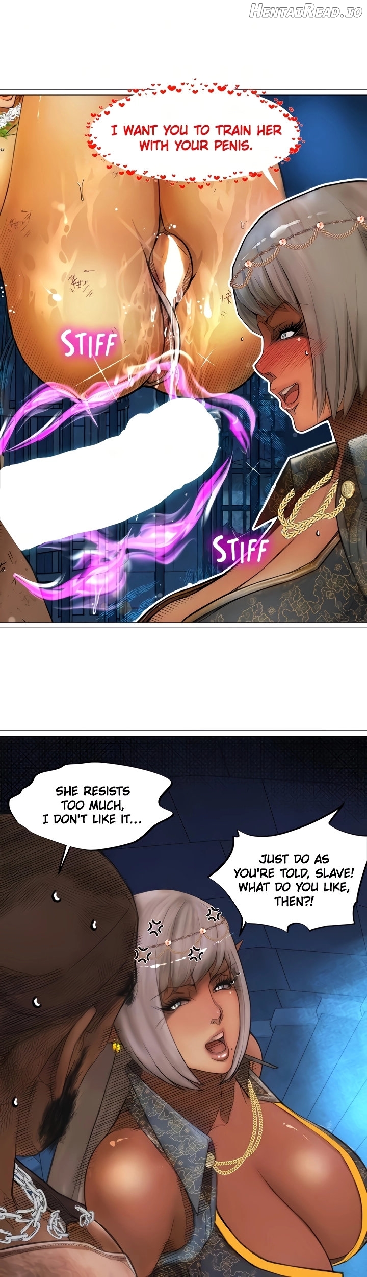 The DARK ELF QUEEN and the SLAVE ORC Chapter 25 - page 16